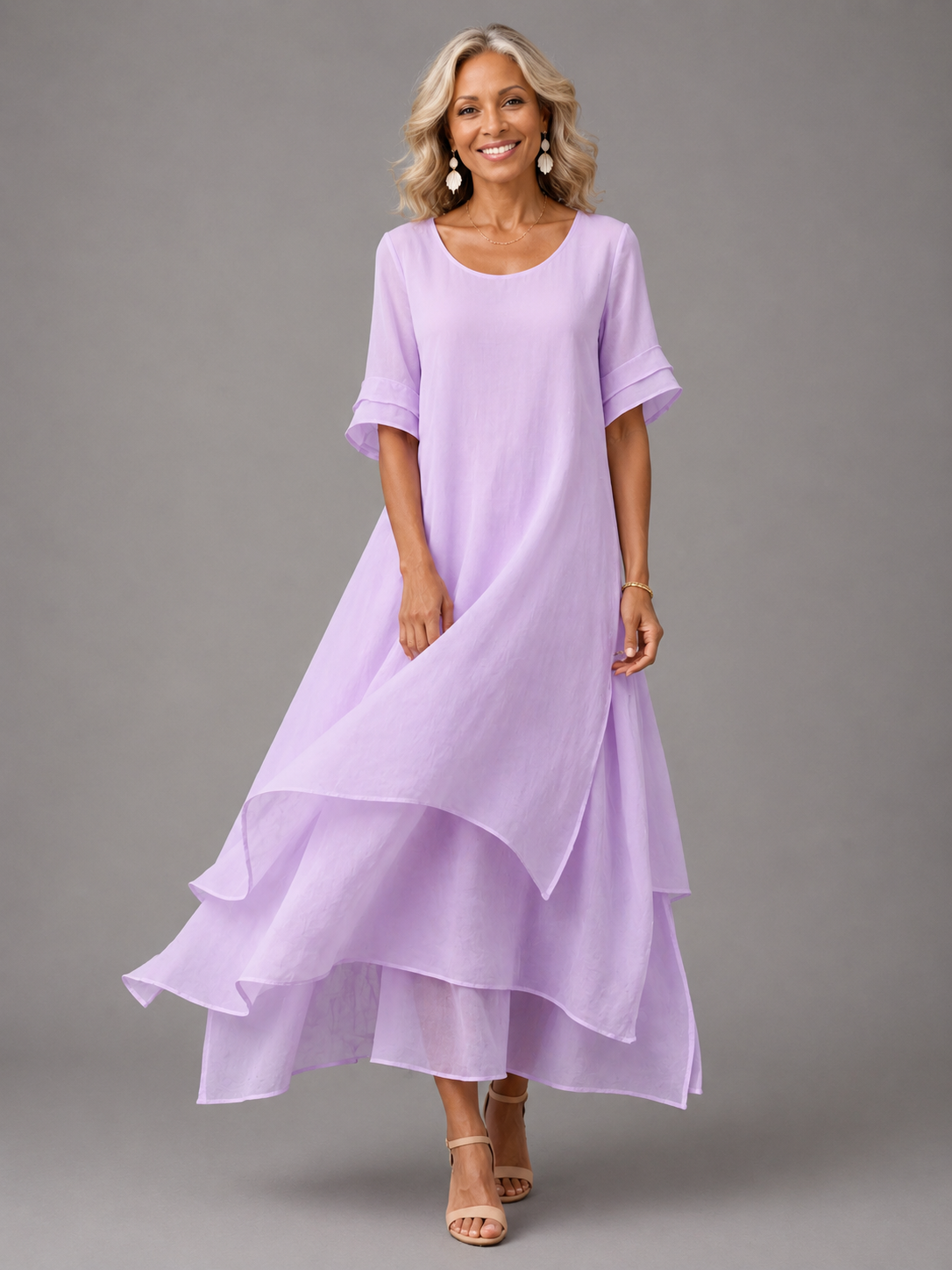 Liora™ | Vestido Maxi de Flujo y Gracia