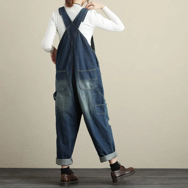 Cristina™ | Mono de Denim casual