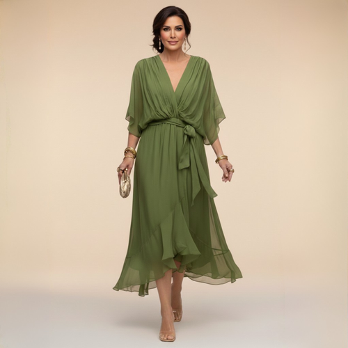 Monica™ | Vestido con escote en V