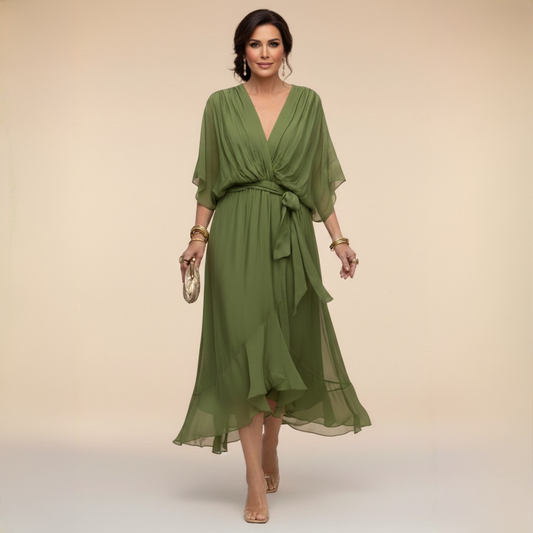 Monica™ | Vestido con escote en V