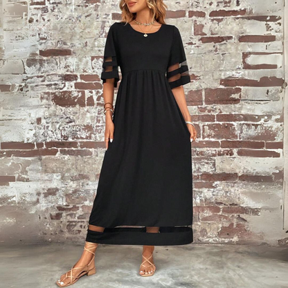 Aubrey™ | Vestido midi que alisa la barriga y favorece la silueta