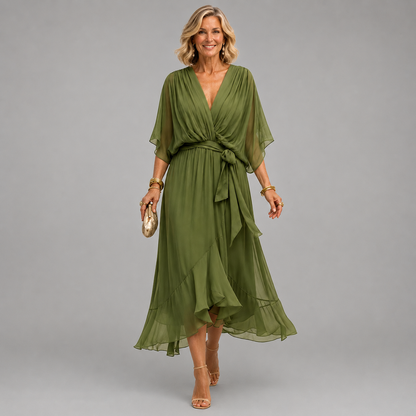 Monica™ | Vestido con escote en V