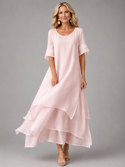 Liora™ | Vestido Maxi de Flujo y Gracia