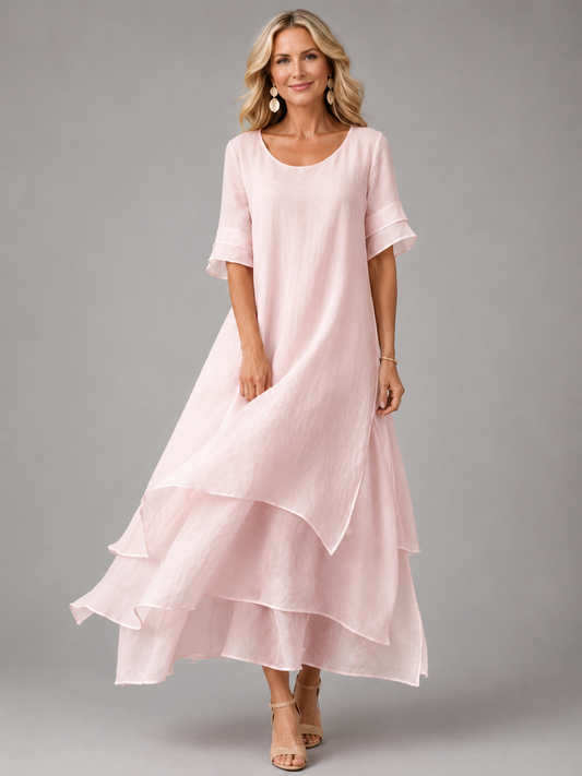 Liora™ | Vestido Maxi de Flujo y Gracia
