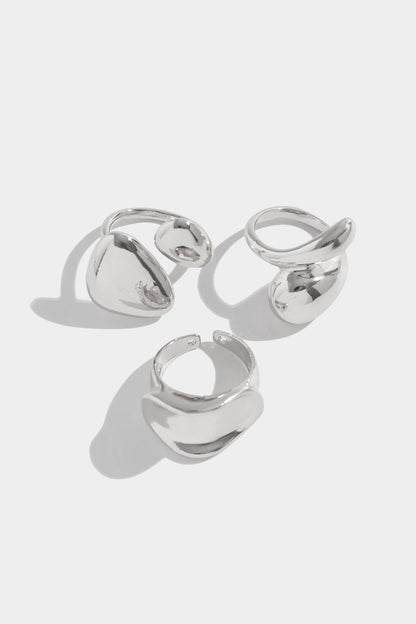 Anillos Irregulares de Metal