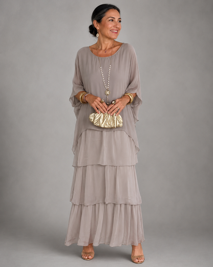 Lara™ | Vestido Maxi Elegante y Fluido