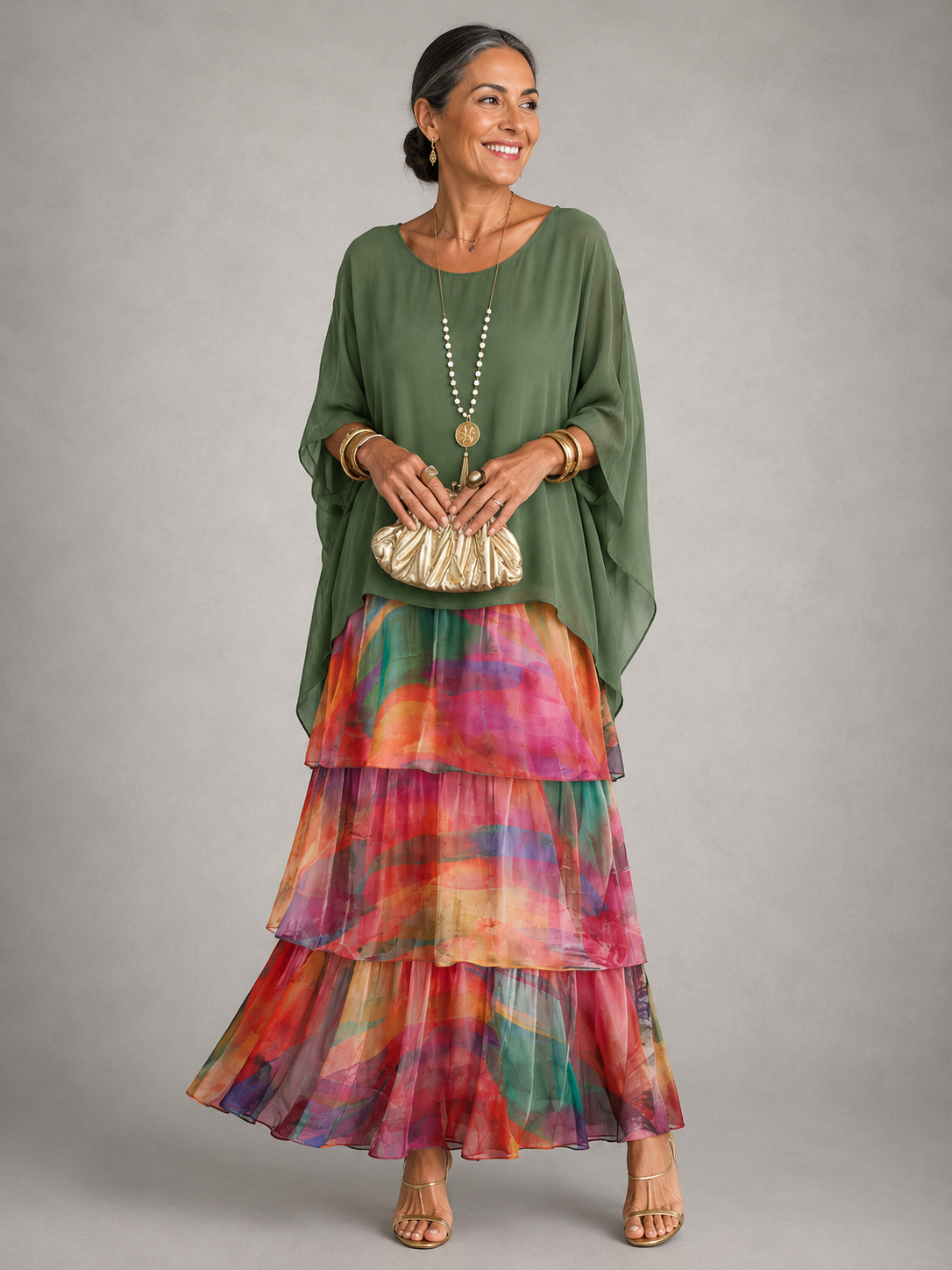 Lara™ | Vestido Maxi Elegante y Fluido