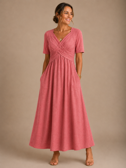 Angeli™ | Vestido midi elegante