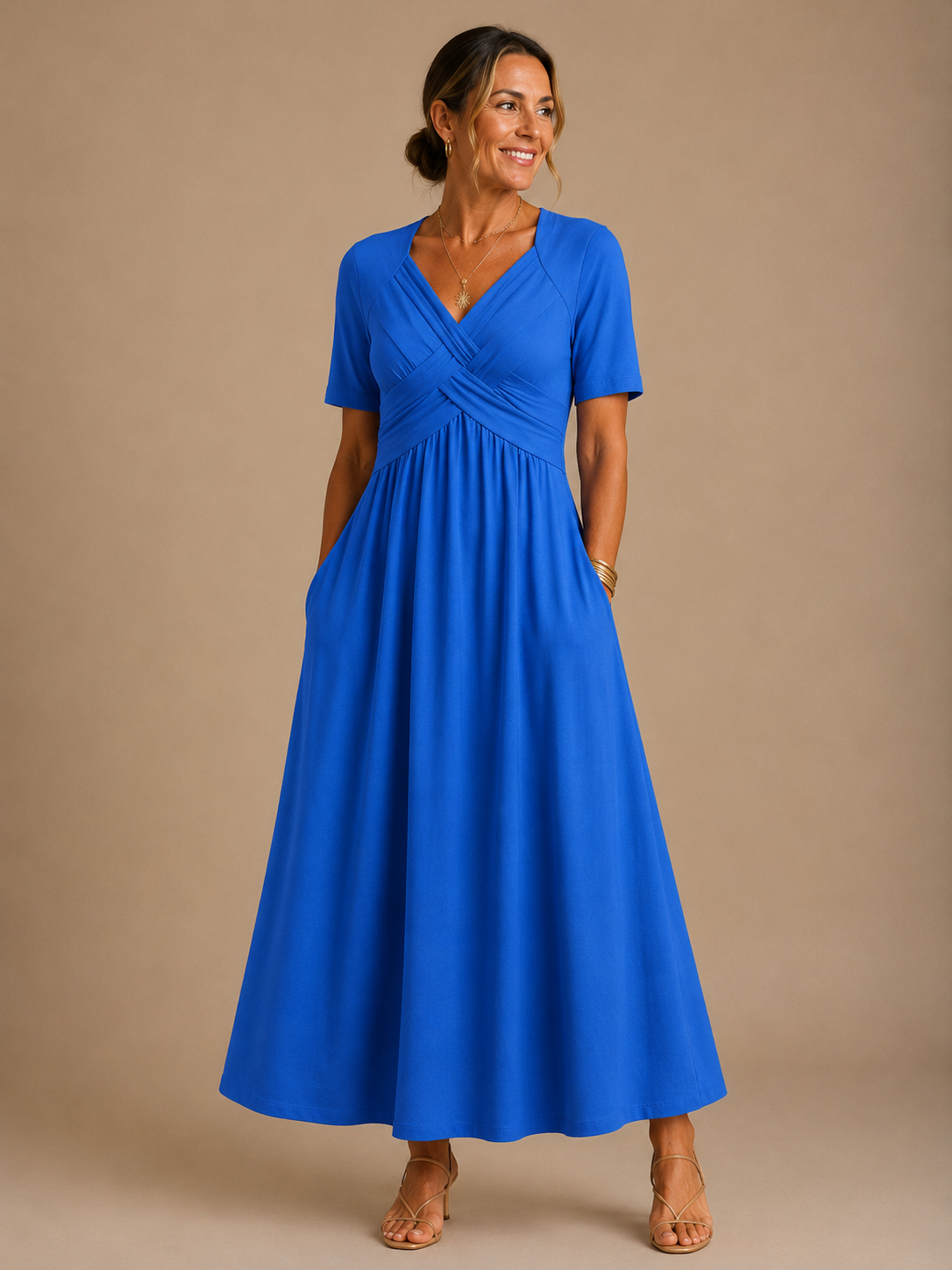 Angeli™ | Vestido midi elegante