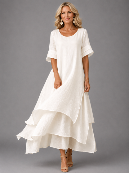 Liora™ | Vestido Maxi de Flujo y Gracia