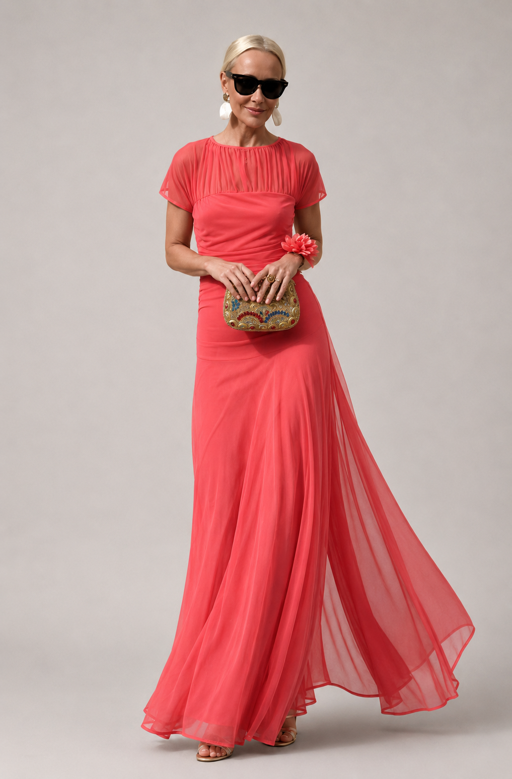 Lauren™ | Vestido de chifón