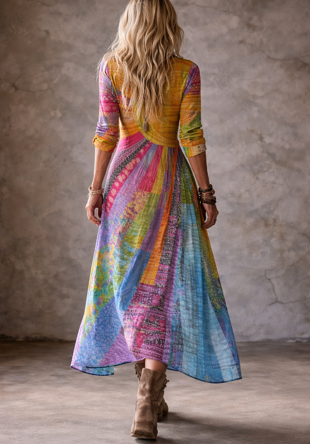 Luna | Vestido bohemio con diseño veraniego