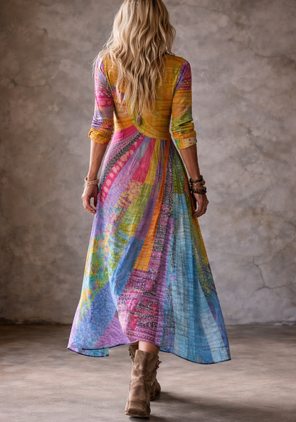 Luna | Vestido bohemio con diseño veraniego