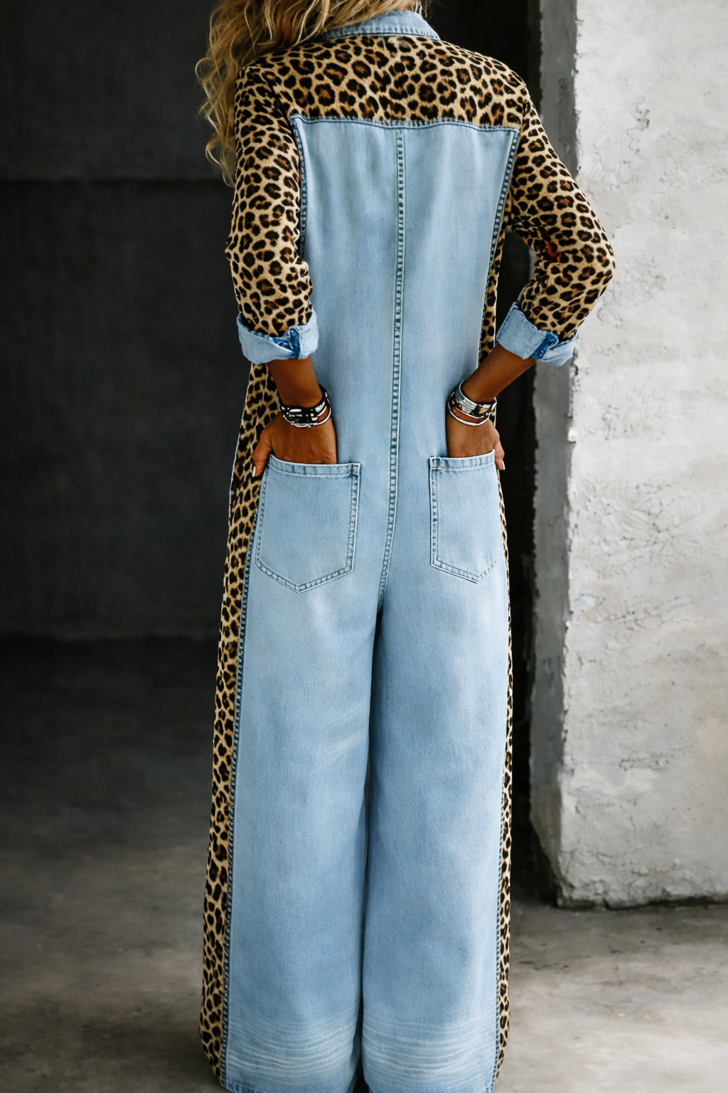 Amanda | Mono entero de denim