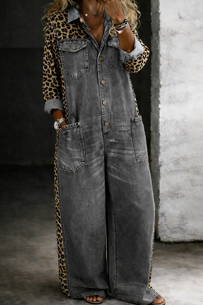 Amanda | Mono entero de denim