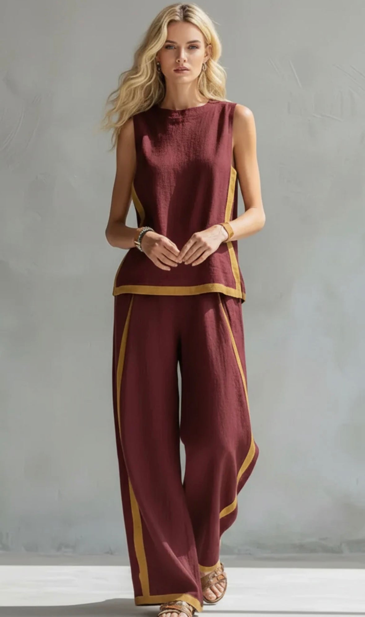 Leila™ | Conjunto elegante de dos piezas