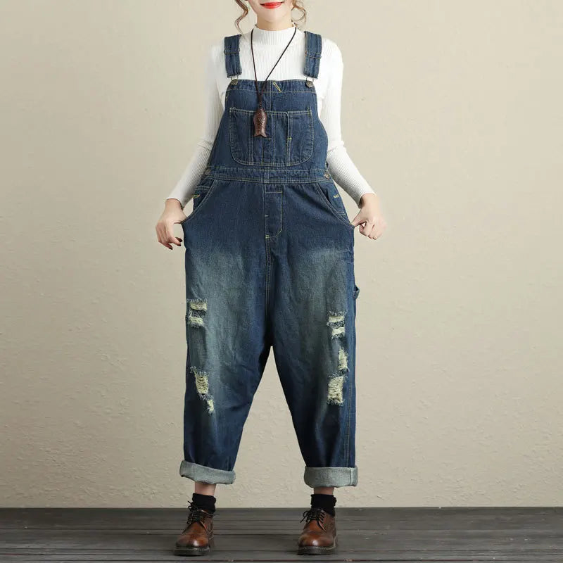 Cristina™ | Mono de Denim casual