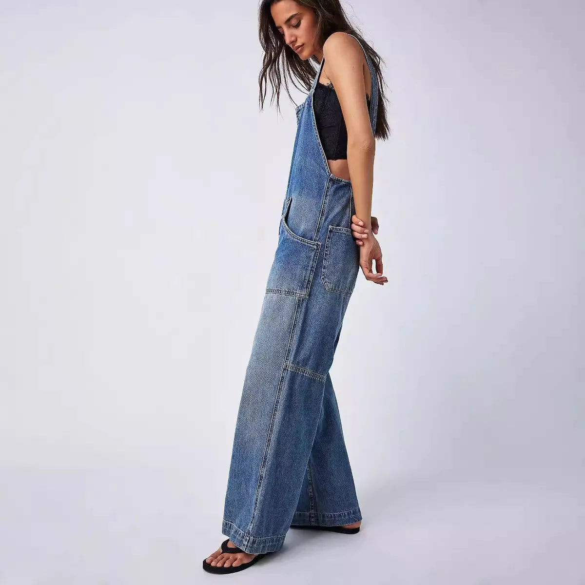 Marta™ | Mono de denim para mujer