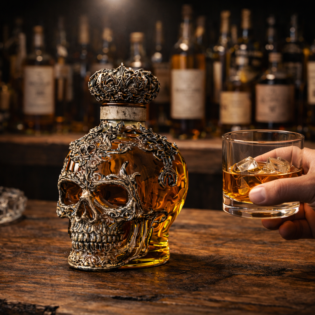 Decantador de whisky - Edición Calavera