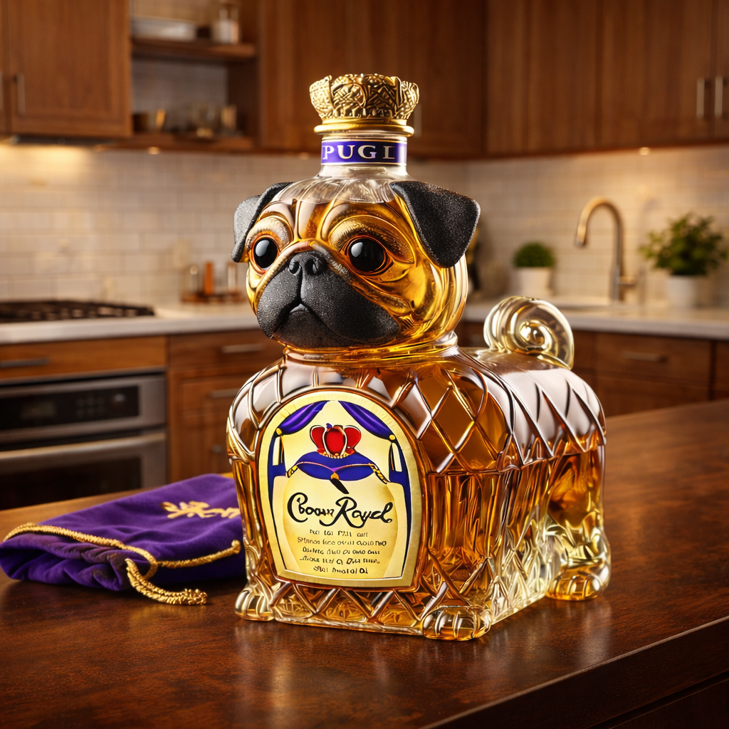 Decantador de whisky - Edición Bulldog Francés