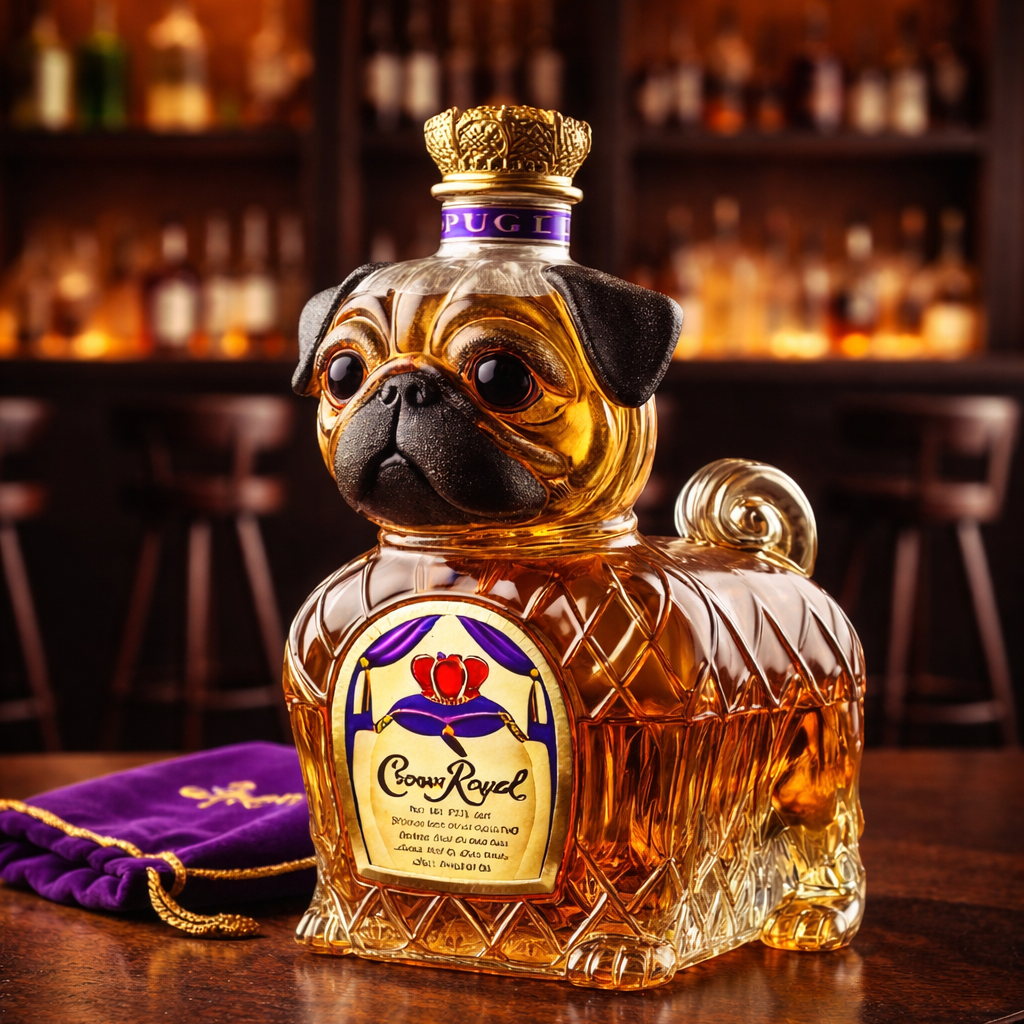 Decantador de whisky - Edición Bulldog Francés