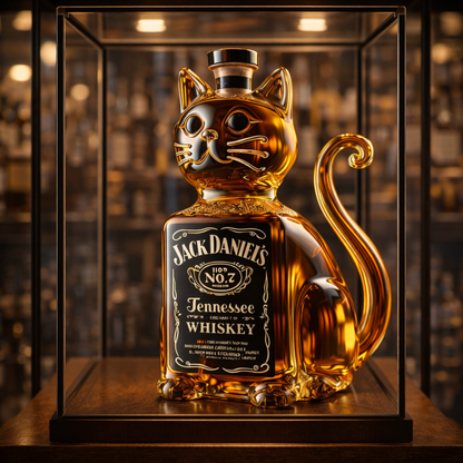 Decantador de whisky - Edición Gatuna