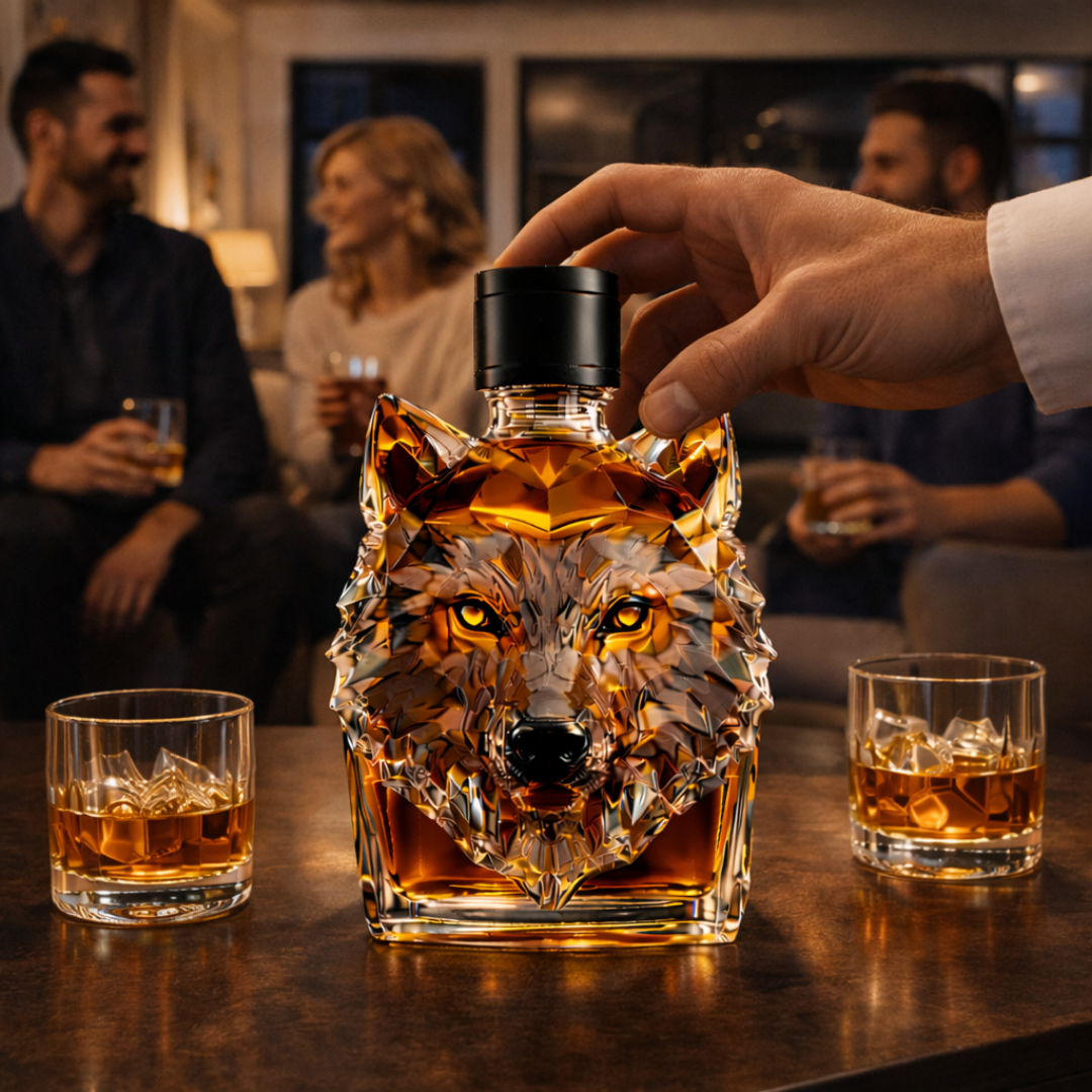 Decantador de whisky - Edición Lobo