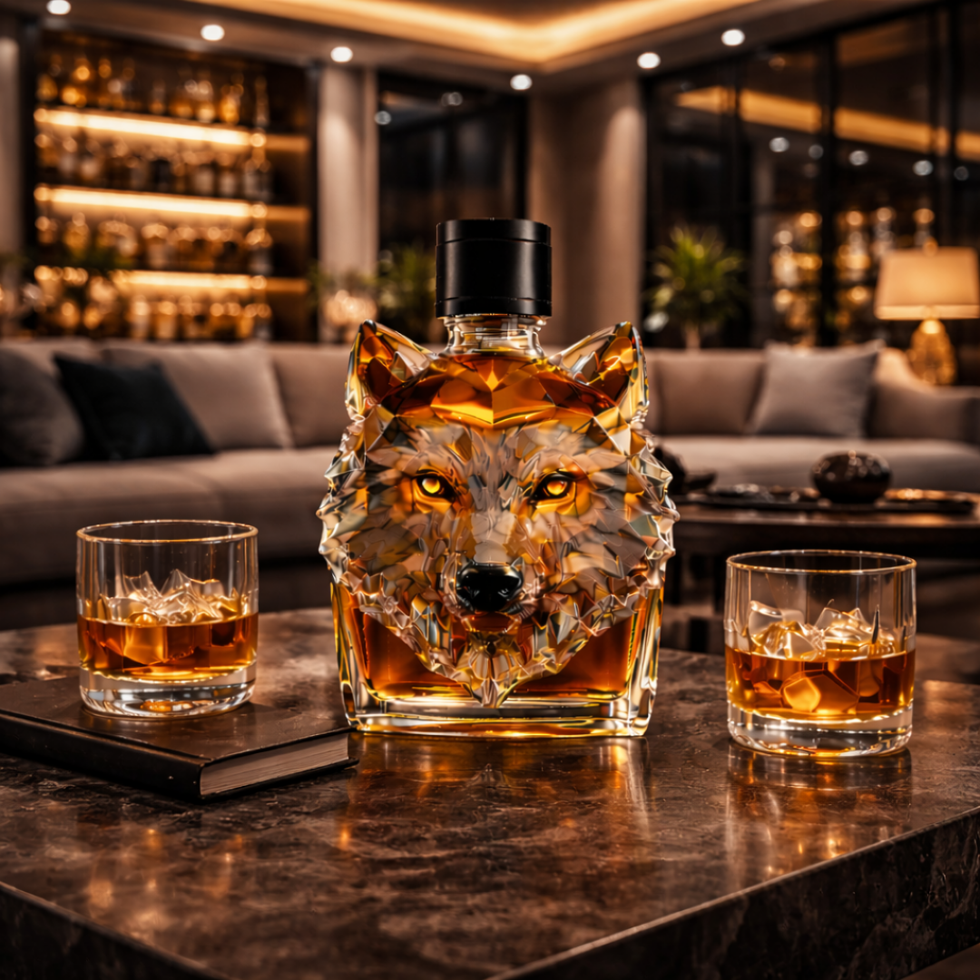 Decantador de whisky - Edición Lobo