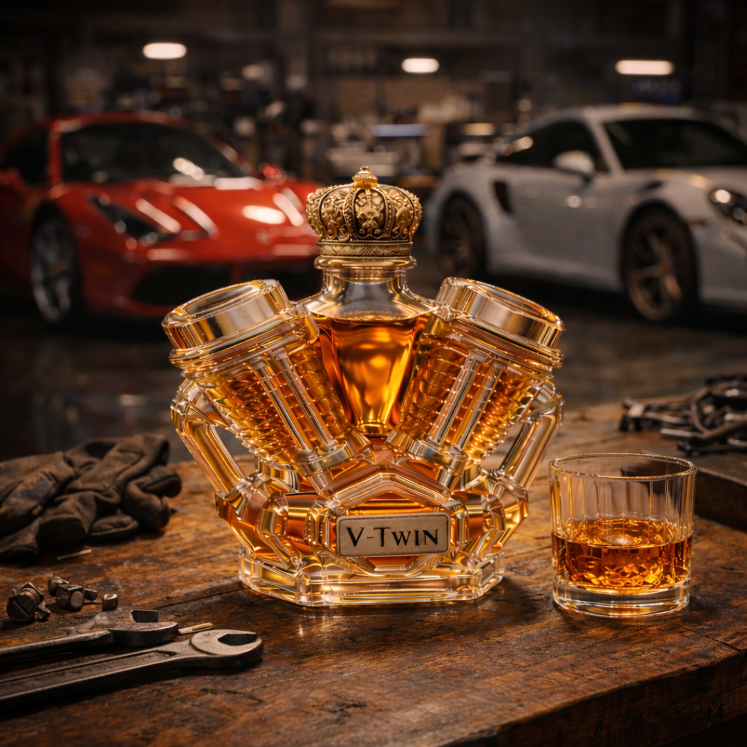 Decantador para whisky - Edición V8
