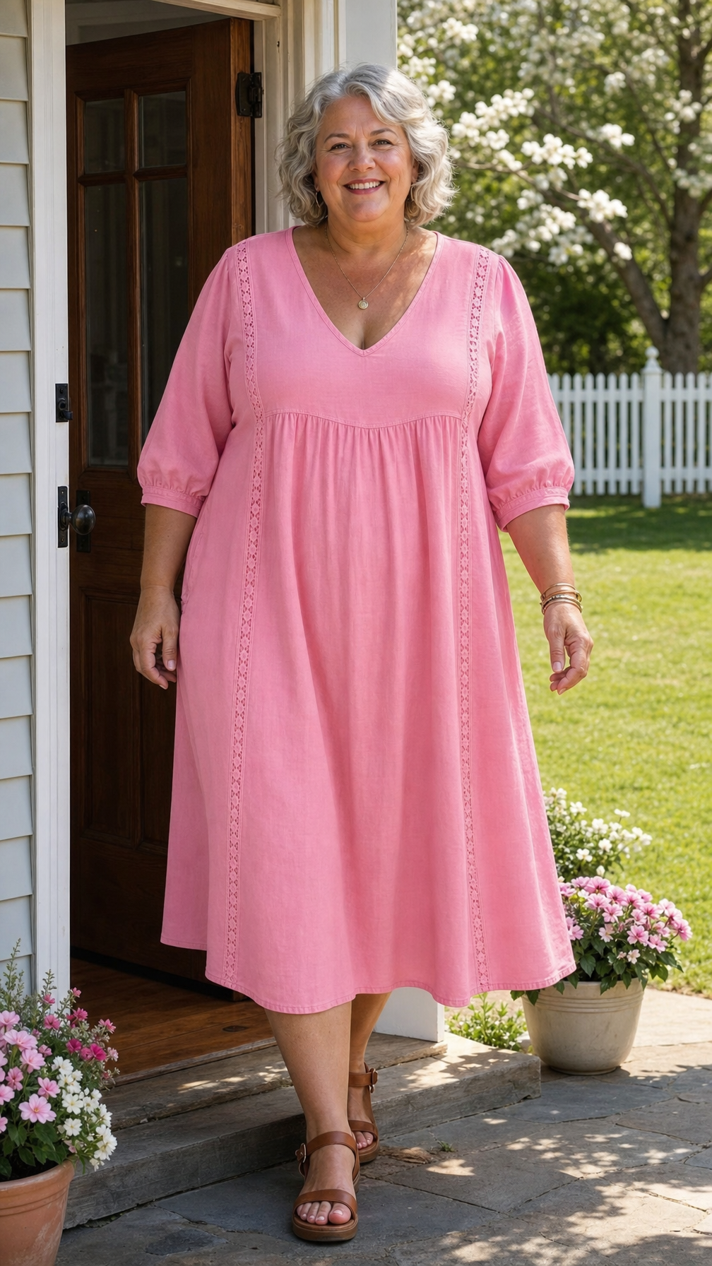 Juliette I Elegance Vestido maxi de línea A