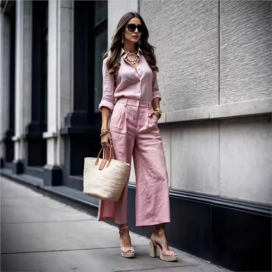 Sofía | Conjunto holgado con pantalón para mujer