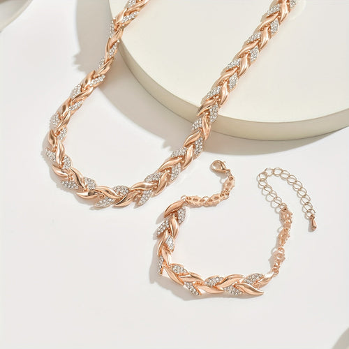 Aurora™ | Conjunto artesanal de collar y pulsera
