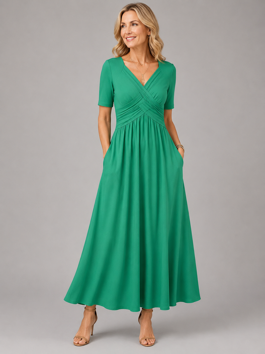 Angeli™ | Vestido midi elegante