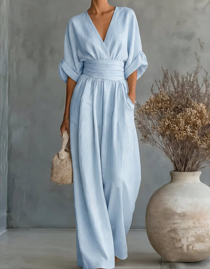 Élise – Mono elegante de caída fluida