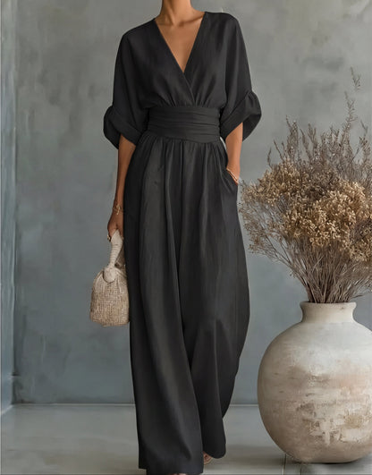 Élise – Mono elegante de caída fluida