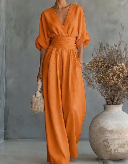 Élise – Mono elegante de caída fluida