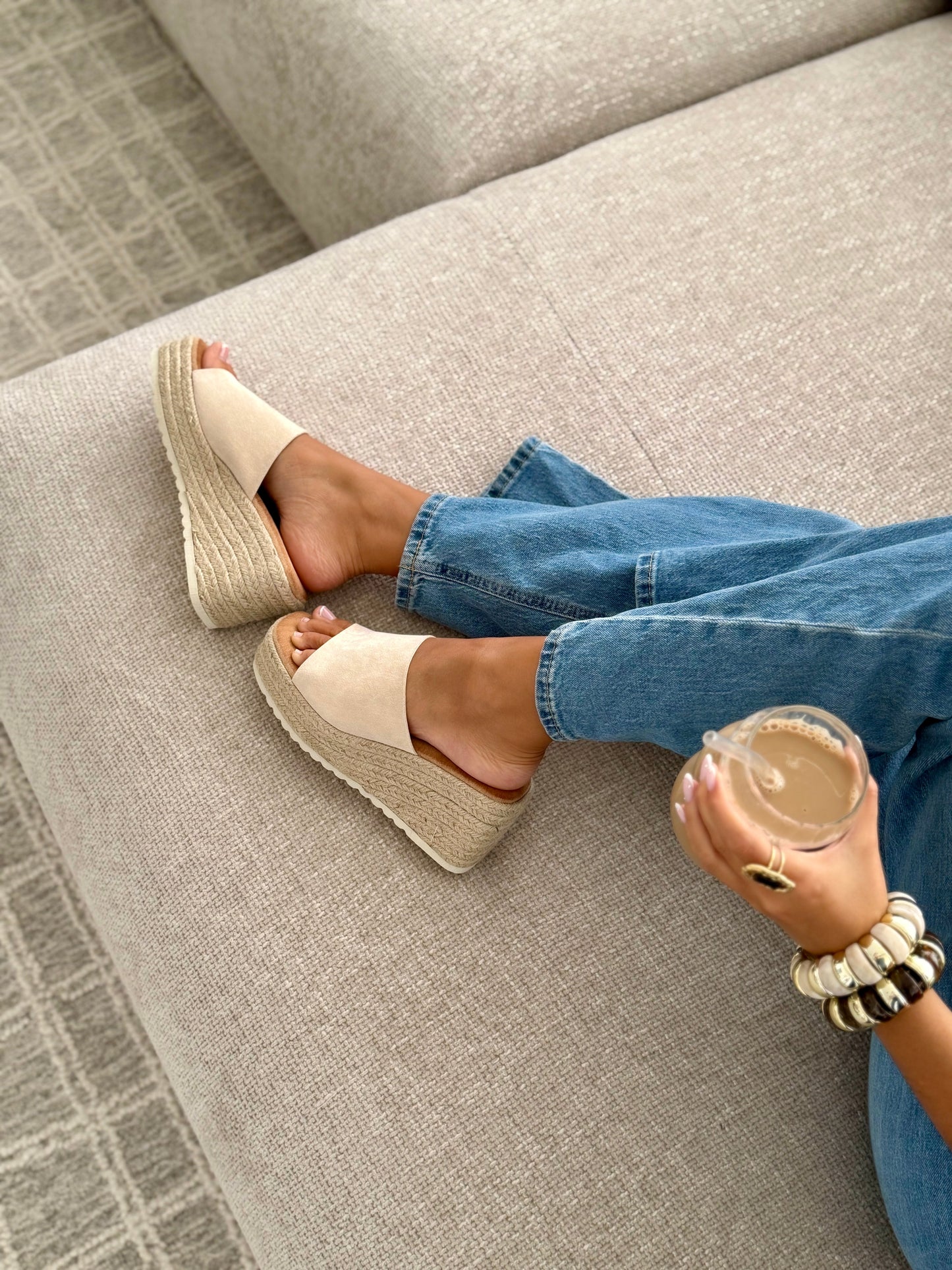 Sandalias «GRETA» BEIGE