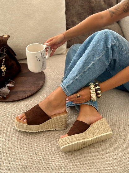 Sandalias «XIA» MARRONES