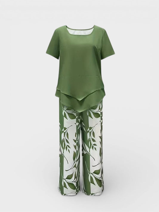 Aitana™ | Conjunto estampado botánico
