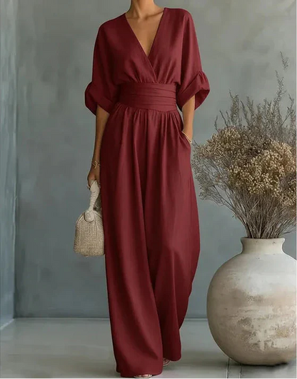 Élise – Mono elegante de caída fluida