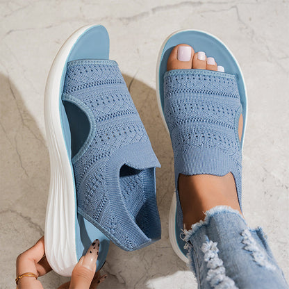 Anne™ | Sandalias con plataforma, hechas de material transpirable para mujeres