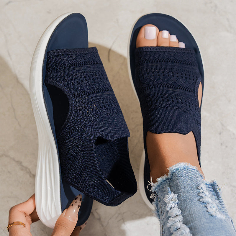 Anne™ | Sandalias con plataforma, hechas de material transpirable para mujeres