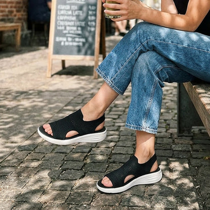 Anne™ | Sandalias con plataforma, hechas de material transpirable para mujeres