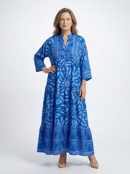 Marielle™ | Vestido Midi con Botones en la Delantera